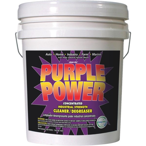 Purple Power 5 Gal. Liquid Industrial Strength Cleaner/Degreaser - Mc Mu