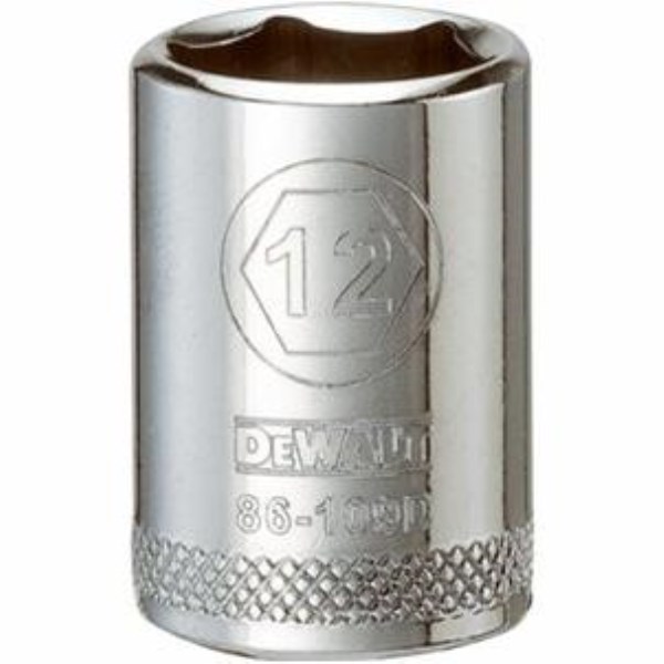 Metric Shallow Socket, 6-Point, 1/4-In. Drive, 12mm - Mc Mu
