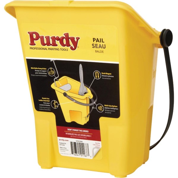 Purdy 1 Qt. Yellow Painter’s Pail - Mc Mu
