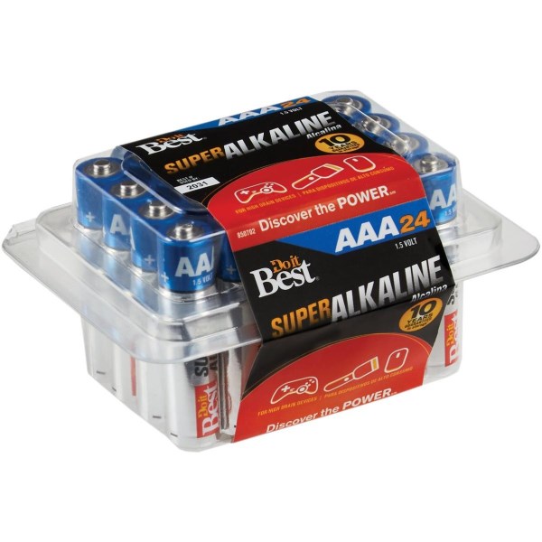 Do it Best AAA Super Alkaline Battery (24-Pack) - Mc Mu