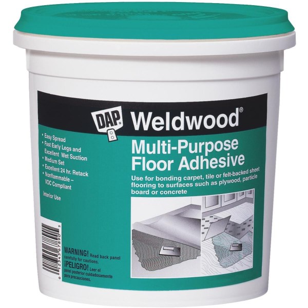 DAP Weldwood Multi-Purpose Floor Adhesive, 4 Gal. - Mc Mu
