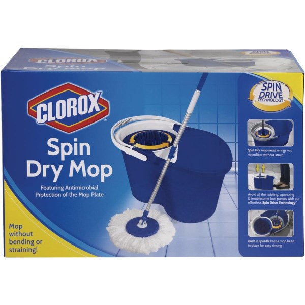 Clorox Deluxe Spin Mop & Bucket - Mc Mu