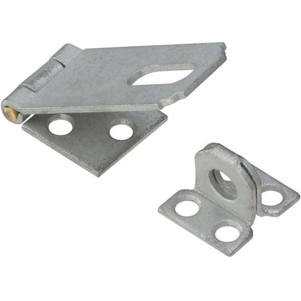 National 2-1/2 In. Galvanized Non-Swivel Safety Hasp - Mc Mu