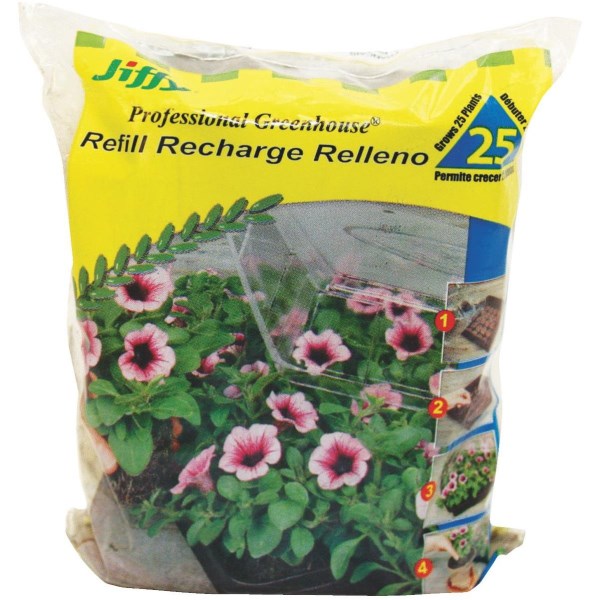 Jiffy Compressed Peat Pot Pellets (25-Pack) - Mc Mu