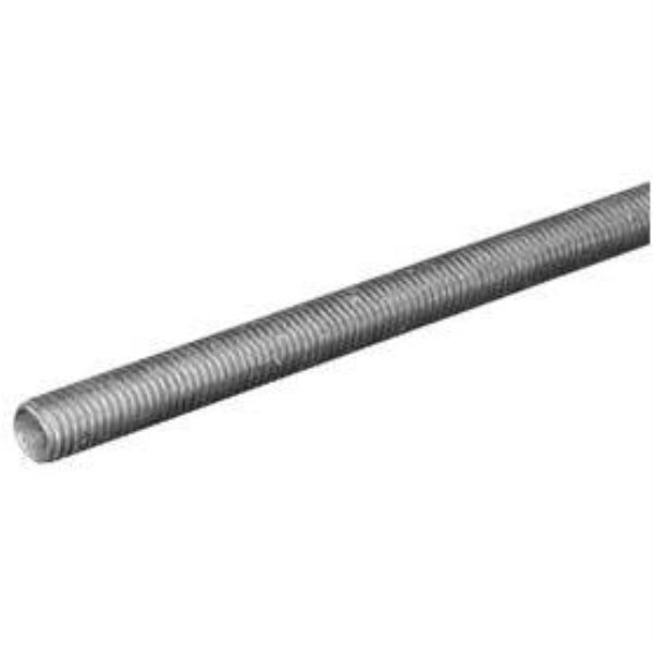 Hillman Steelworks 5/16 In. x 2 Ft. Steel Threaded Rod - Mc Mu