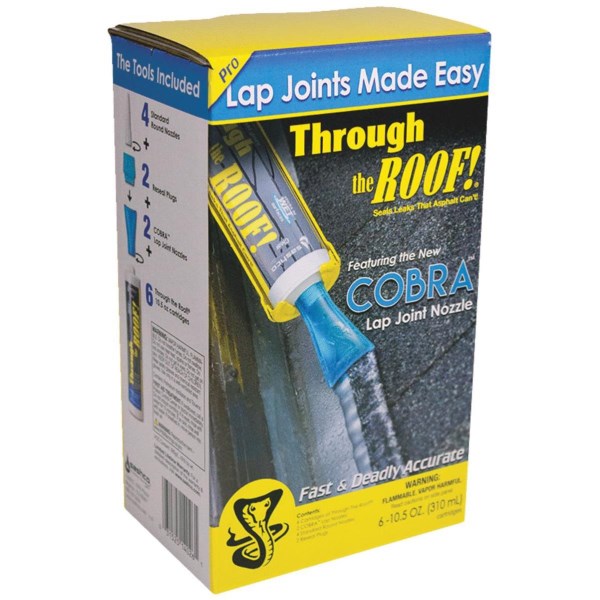 Cobra Lap Joint Nozzle System with Through The Roof! Sealant - Mc Mu