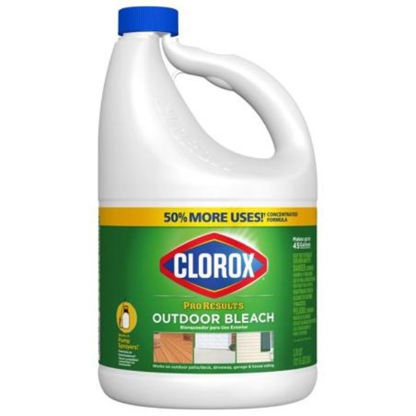 Clorox Pro Results 121 Oz. Concentrated Outdoor Bleach - Mc Mu