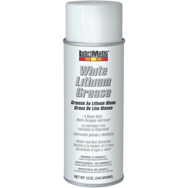 Mag1 12 Oz. Aerosol White Lithium Grease - Mc Mu