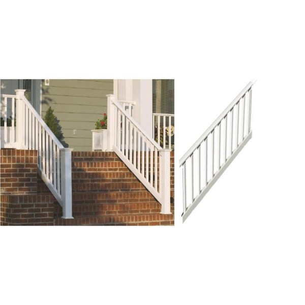 RDI Original 36 In. H. x 6 Ft. L. Vinyl T-Shape Stair Railing - Mc Mu