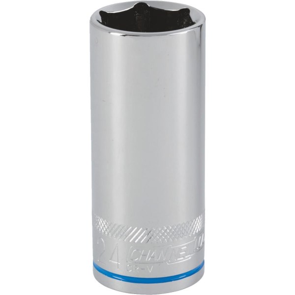 Channellock 1/2 In. Drive 24 mm 6-Point Deep Metric Socket - Mc Mu