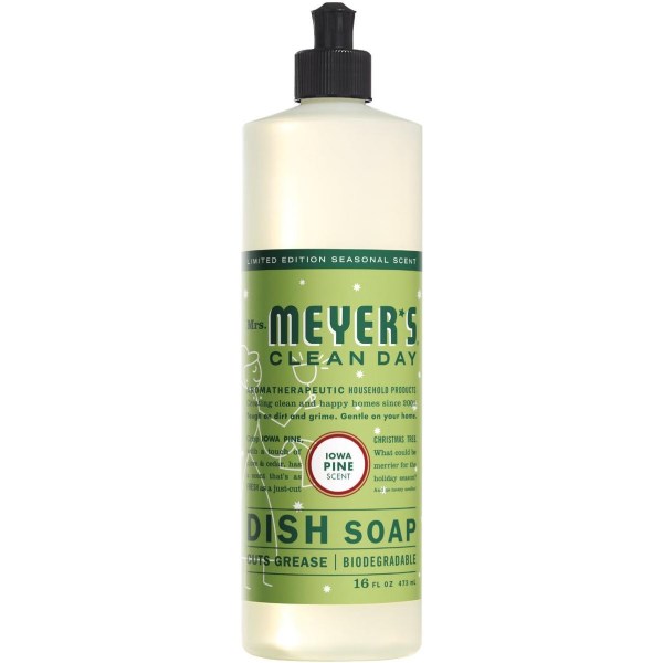 Mrs. Meyer’s Clean Day 16 Oz. Iowa Pine Scent Liquid Dish Soap - Mc Mu