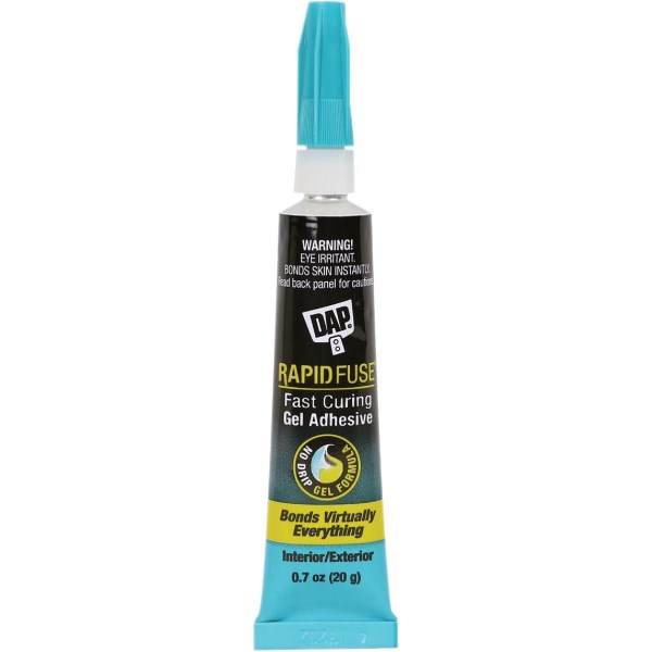 DAP RapidFuse 20 G Clear Multi-Purpose Adhesive Gel - Mc Mu