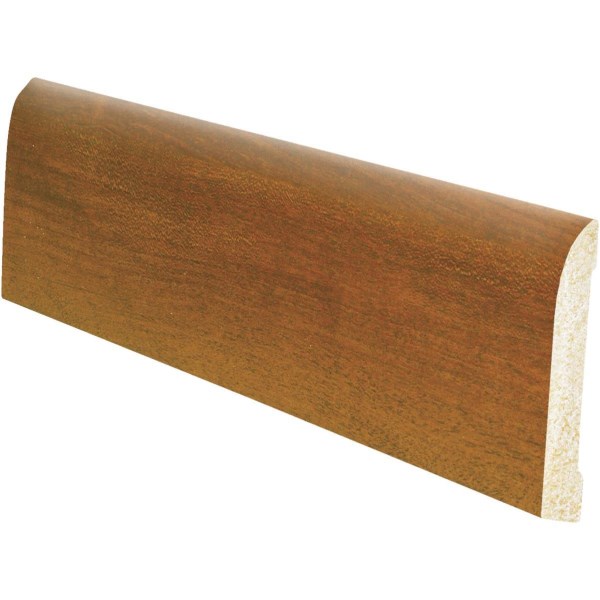 Inteplast Building Products 7/16 In. W. x 3-3/16 In. H. x 8 Ft. L. Independence Cherry Polystyrene Ranch Base Molding - Mc Mu