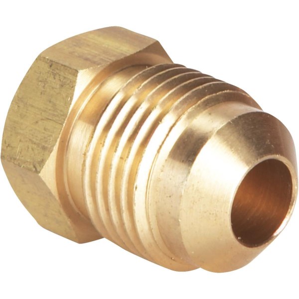 Do it 3/8 In. Brass Low Lead Flare Plug - Mc Mu