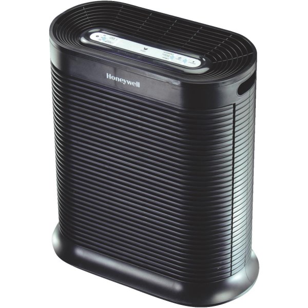 Honeywell True HEPA 456 Sq. Ft. Black Tabletop Large Room Air Purifier - Mc Mu