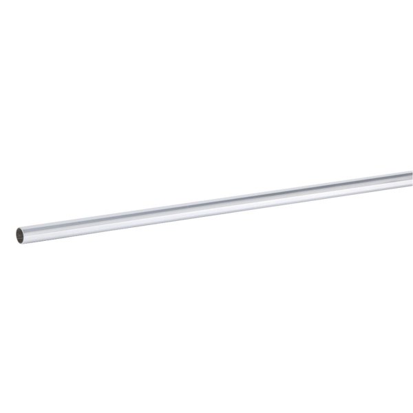 Organized Living FreedomRail 8 Ft. x 1 In. Closet Rod, Chrome - Mc Mu
