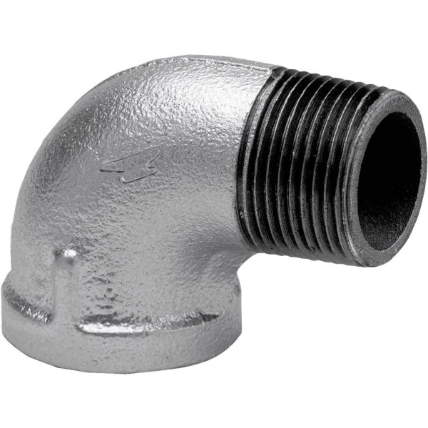 Anvil 1-1/4 In. 90 Deg. Street Galvanized Elbow (1/4 Bend) - Mc Mu