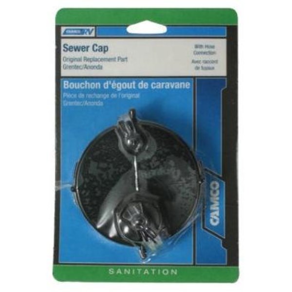 Camco RV Holding Tank RV Holding Tank Termination Cap - Mc Mu