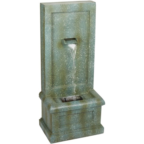 Best Garden 11.8 In. W. x 41.5 In. H. x 18 In. L. Cement Wall Fountain - Mc Mu