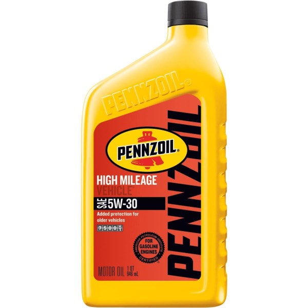 Pennzoil 5W30 Quart High Mileage Motor Oil - Mc Mu
