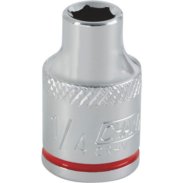 Channellock 3/8 In. Drive 1/4 In. 6-Point Shallow Standard Socket - Mc Mu