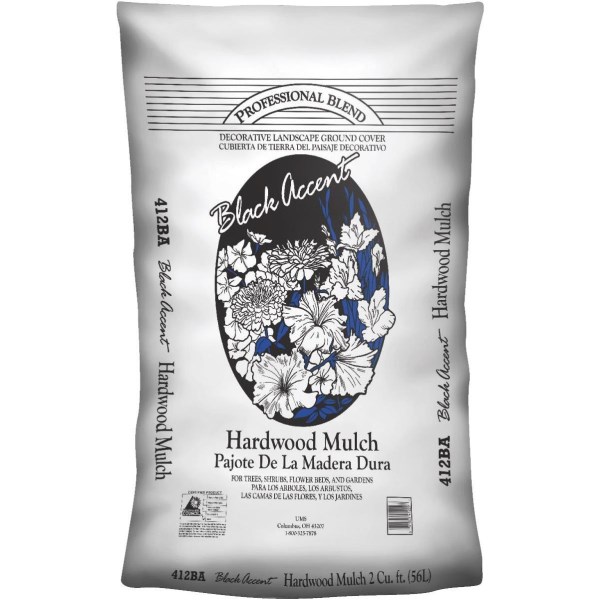 Landscape Select 2 Cu. Ft. Dark Brown Shredded Hardwood Mulch - Mc Mu