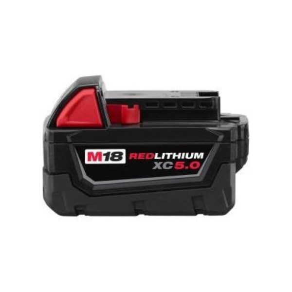 Milwaukee M18 REDLITHIUM XC 18 Volt Lithium-Ion 5.0 Ah Extended Capacity Tool Battery - Mc Mu