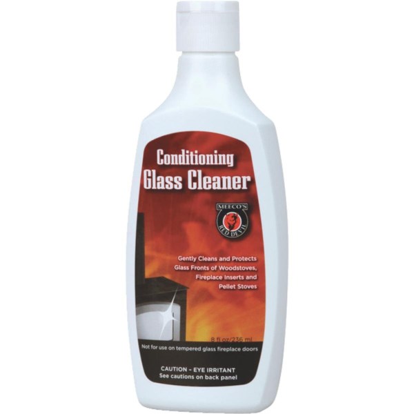 Meeco’s Red Devil 8 Oz. Squeeze Bottle Conditioning Glass Door Cleaner - Mc Mu