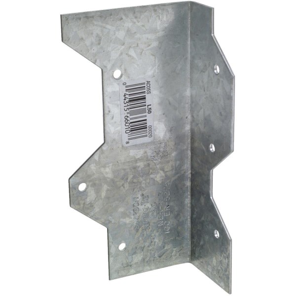 Simpson Strong-Tie 5 In. Galvanized Steel 16 ga Reinforcing L-Angle - Mc Mu