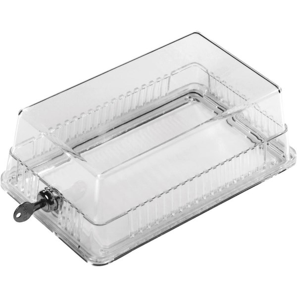 White Rodgers Clear Cover/Solid Baseplate 8-1/4 In. 5-3/8 In. Thermostat Guard - Mc Mu