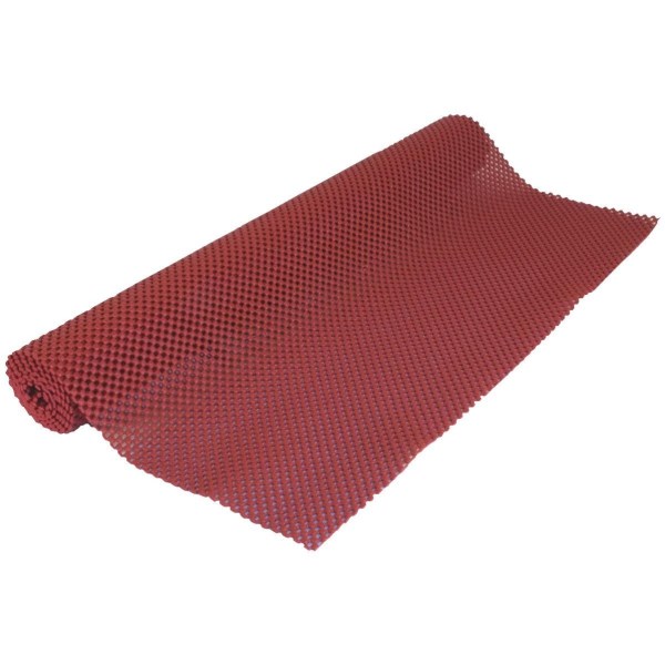 Con-Tact 20 In. x 4 Ft. Red Grip Premium Non-Adhesive Shelf Liner - Mc Mu