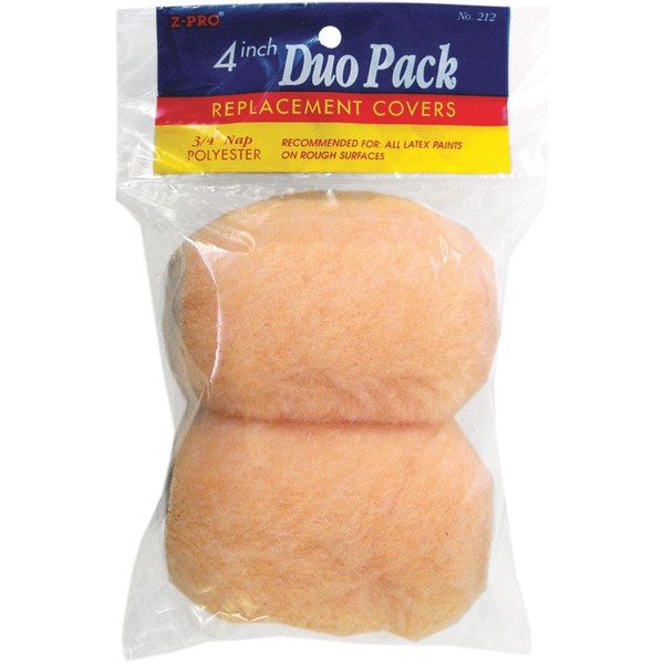 Premier Z-Pro 4 In. x 3/4 In. Polyester Knit Fabric Roller Cover (2-Pack) - Mc Mu