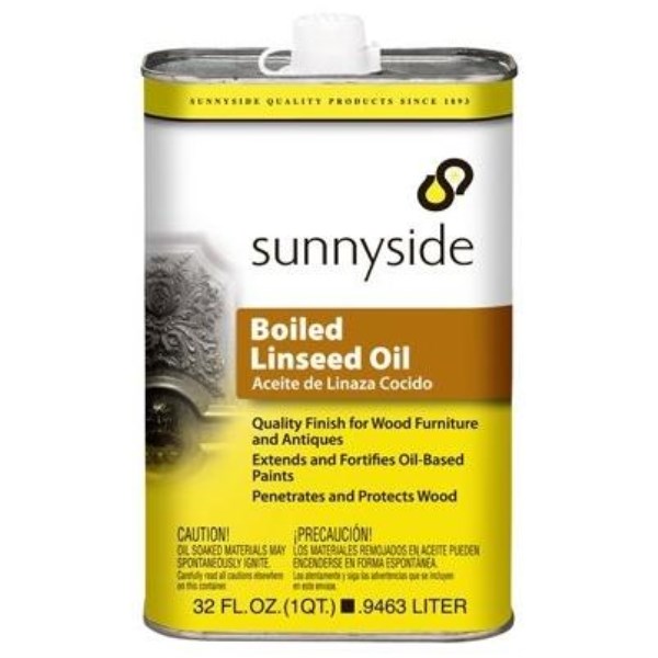 Sunnyside Boiled Linseed Oil, 1 Qt. - Mc Mu
