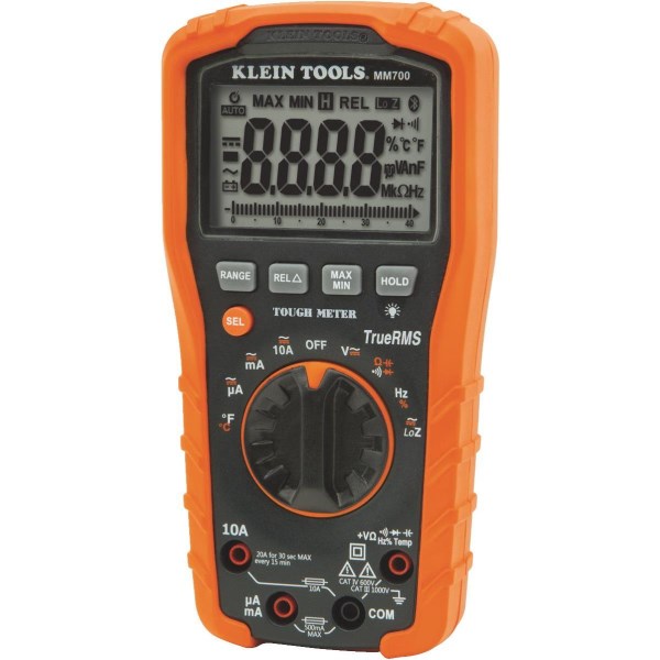 Klein 8-Function Auto Ranging Digital Multimeter - Mc Mu