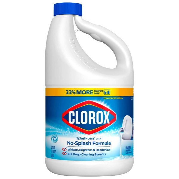 Clorox 77 Oz. Concentrated Splash-Less Liquid Bleach - Mc Mu