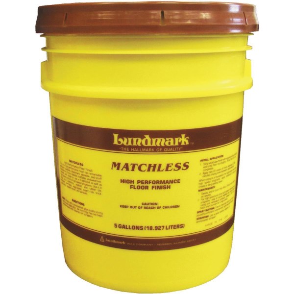 Lundmark 5 Gal. Matchless Urethane Fortified Acrylic Floor Finish - Mc Mu