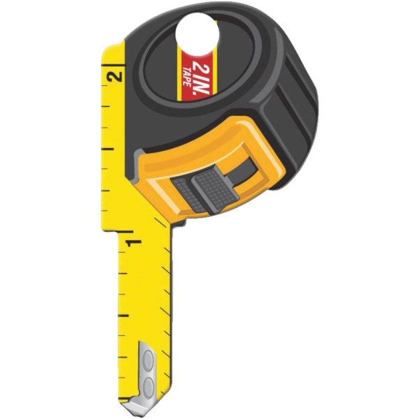 Lucky Line Tape Measure Design Decorative House Key, SC1 - Mc Mu