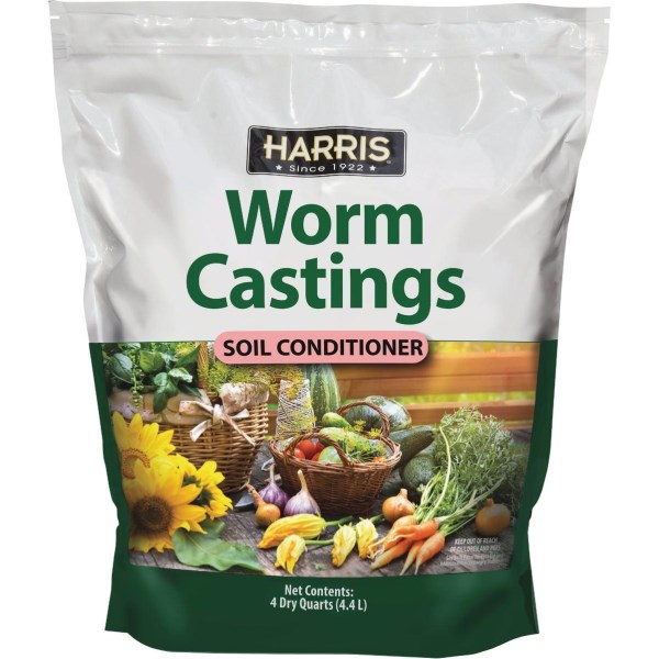 Harris 5.4 Lb. Earth Worm Castings Soil Conditioner - Mc Mu