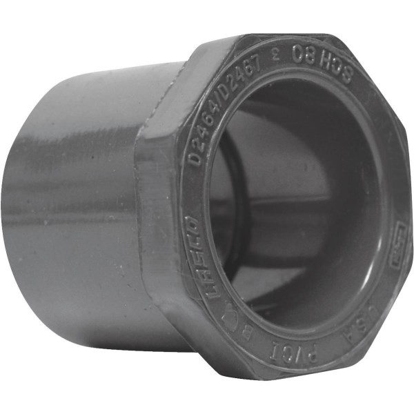 Charlotte Pipe 2 In. Spigot x 1-1/2 In. Slip Schedule 80 PVC Bushing - Mc Mu