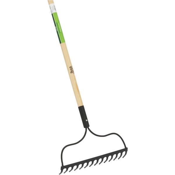 Best Garden 14 In. Steel Bow Garden Rake (14-Tine) - Mc Mu