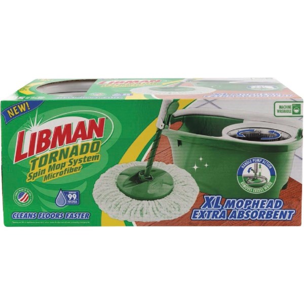 Libman Tornado Spin Mop & Bucket - Mc Mu