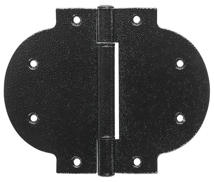 National Heavy-Duty Black Arch T-Hinge - Mc Mu