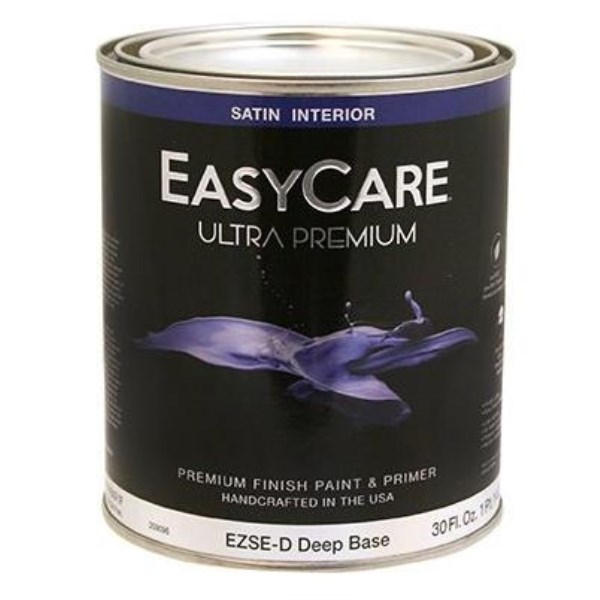 Ultra Premium Interior Latex Paint & Primer, Deep Base Satin, 1-Qt. - Mc Mu