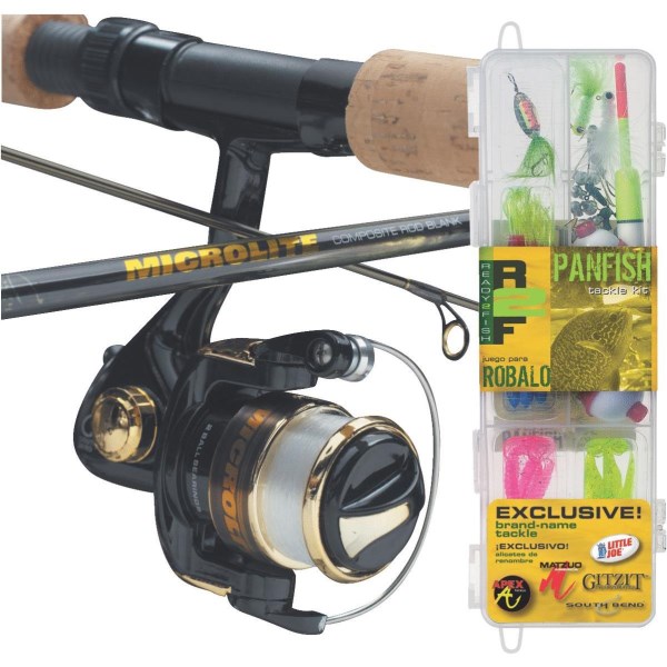 Ready 2 Fish Just Add Bait 5 Ft. 6 In. Telescopic Fiberglass Fishing Rod & Spinning Reel Combo - Mc Mu