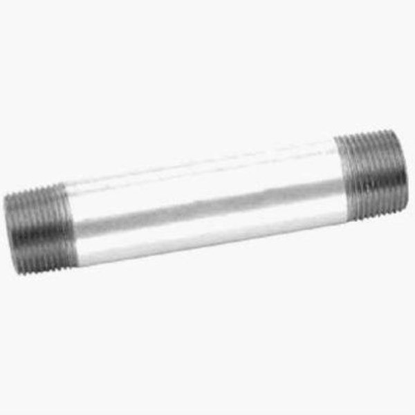 Anvil 1-1/4 In. x 3-1/2 In. Welded Steel Galvanized Nipple - Mc Mu