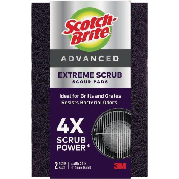 Scotch-Brite Advanced Extreme Scrub Scour Pad (2-Count) - Mc Mu