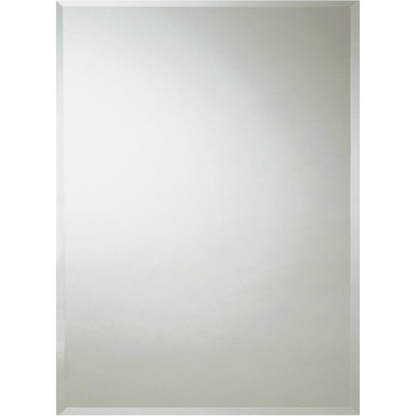 Erias Home Design 30 In. W. x 36 In. H. Frameless Beveled Edge Wall Mirror - Mc Mu