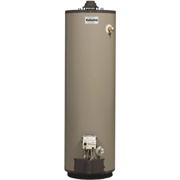 Reliance 50 Gal. Tall 9yr 37,000 BTU Self-Cleaning Liquid Propane (LP) Gas Water Heater - Mc Mu