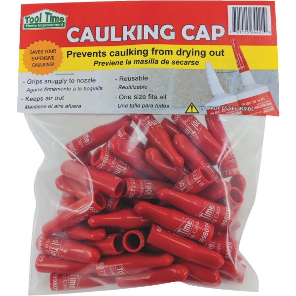 Tool Time Vinyl Caulking Cap (50-Count) - Mc Mu