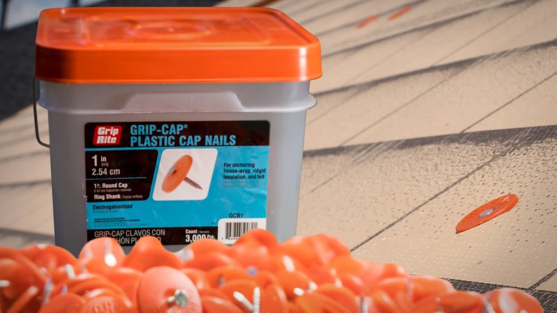 3,000 COUNT PAIL 1″ PLASTIC CAP - Mc Mu